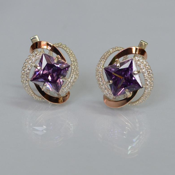 Срібні сережки