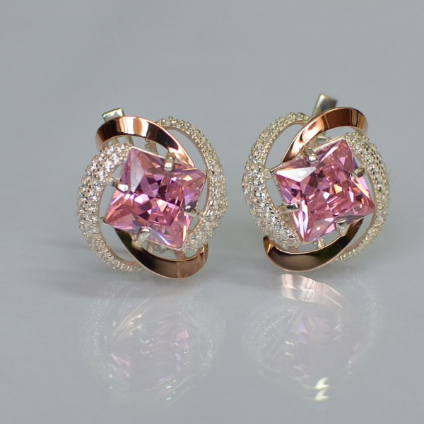 Срібні сережки