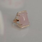 Срібна каблучка з кабашоном