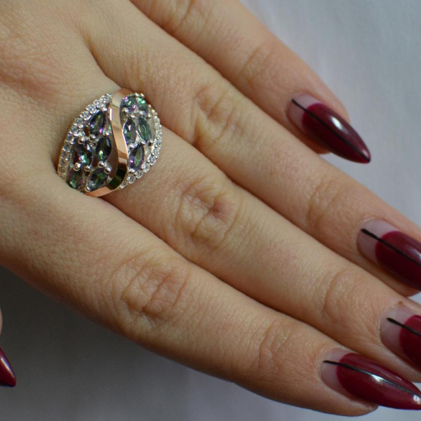 Серебряное кольцо