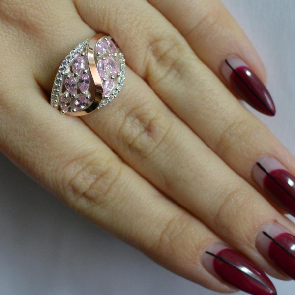 Серебряное кольцо