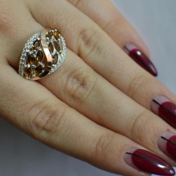 Серебряное кольцо