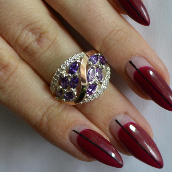 Серебряное кольцо