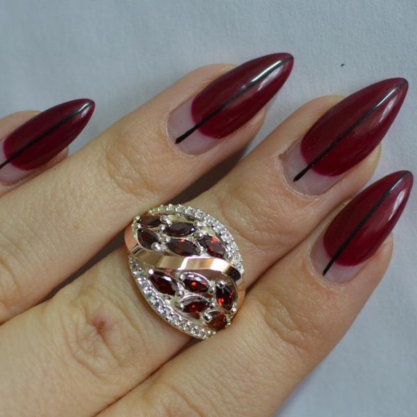 Серебряное кольцо