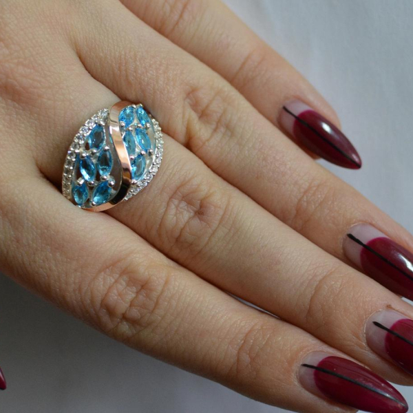 Серебряное кольцо