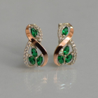 Срібні сережки