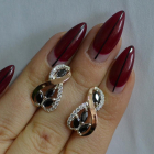 Срібні сережки