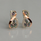 Срібні сережки