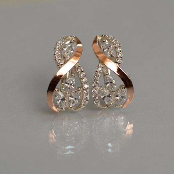 Срібні сережки