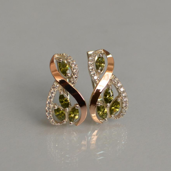 Срібні сережки