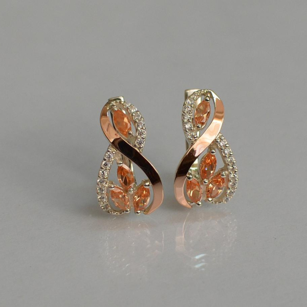 Срібні сережки