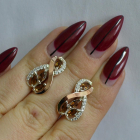 Срібні сережки