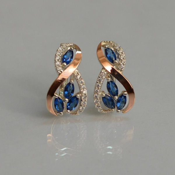 Срібні сережки