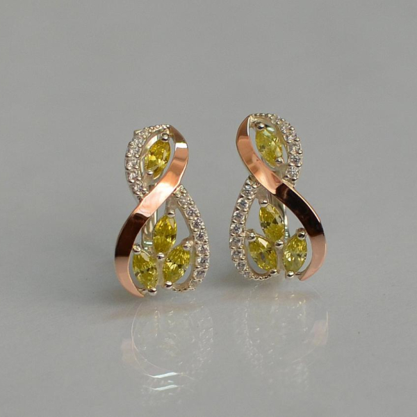 Срібні сережки