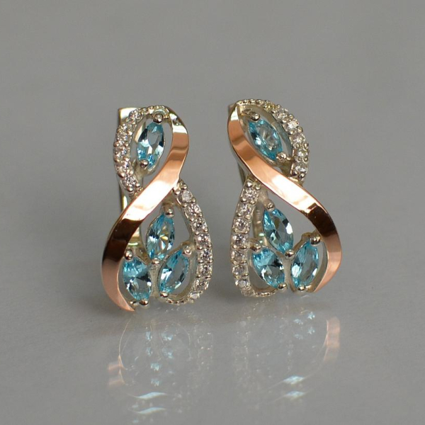 Срібні сережки