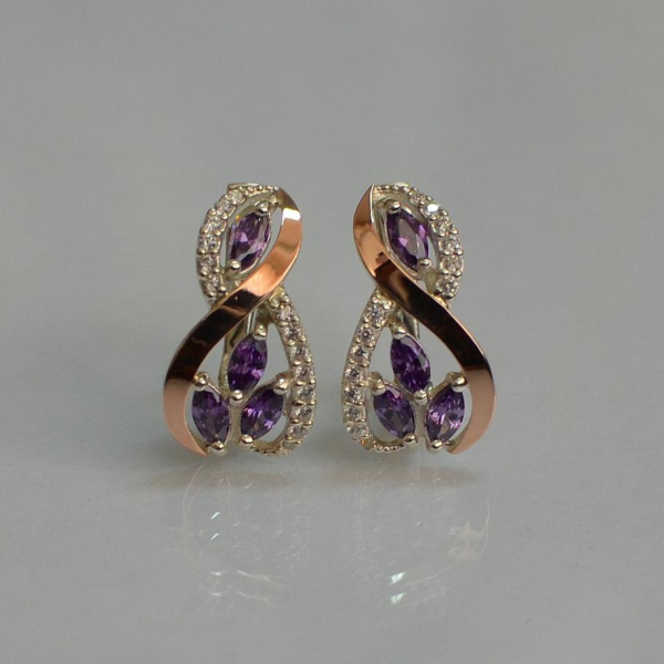 Срібні сережки