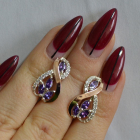 Срібні сережки