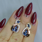 Срібні сережки