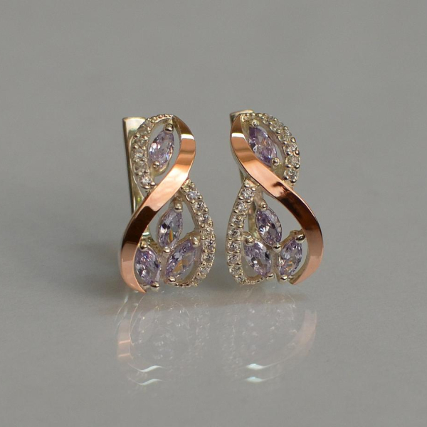 Срібні сережки