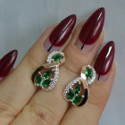 Срібні сережки