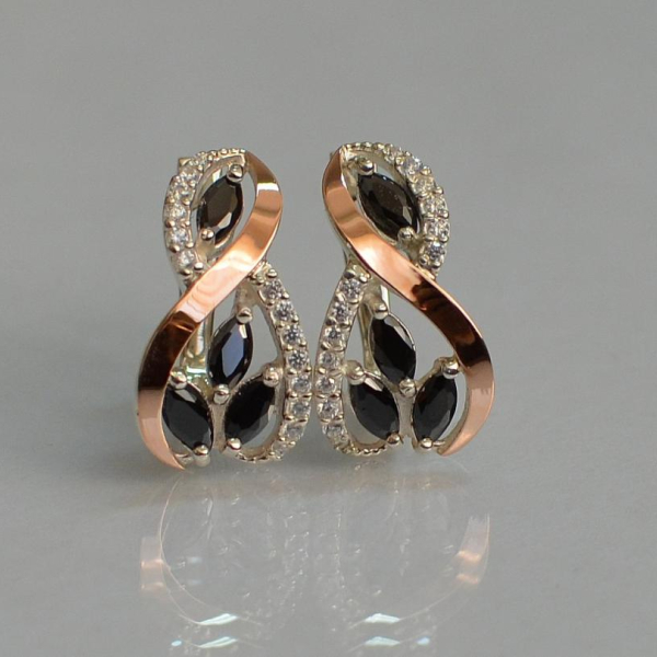 Срібні сережки