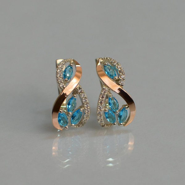 Срібні сережки