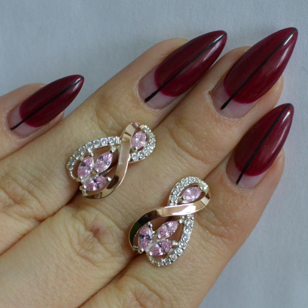 Срібні сережки