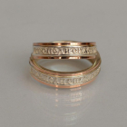 Пара срібних обручок "Спаси и сохрани"