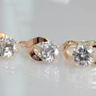 Срібний набір з золотими пластинами