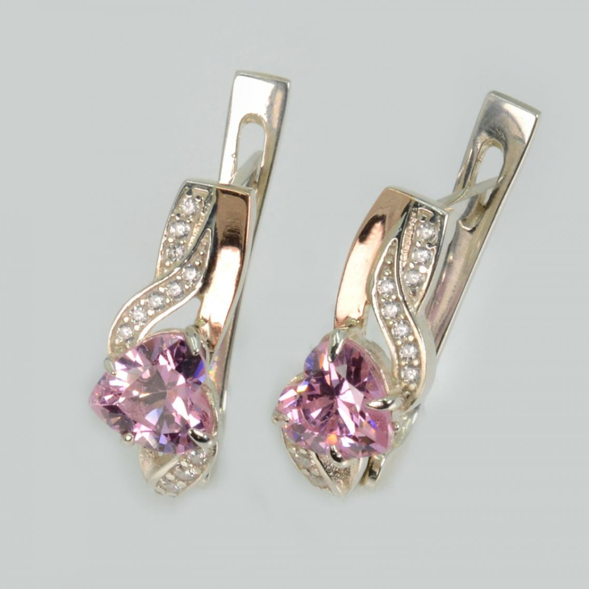 Срібні сережки