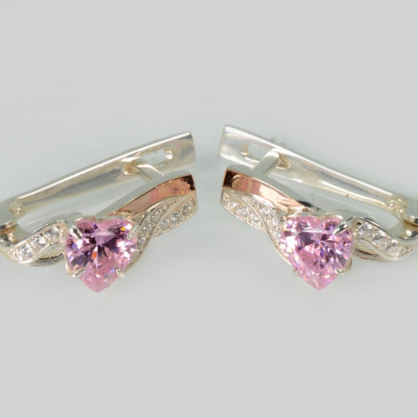 Срібні сережки