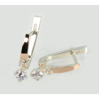 Срібні сережки