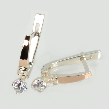 Срібні сережки