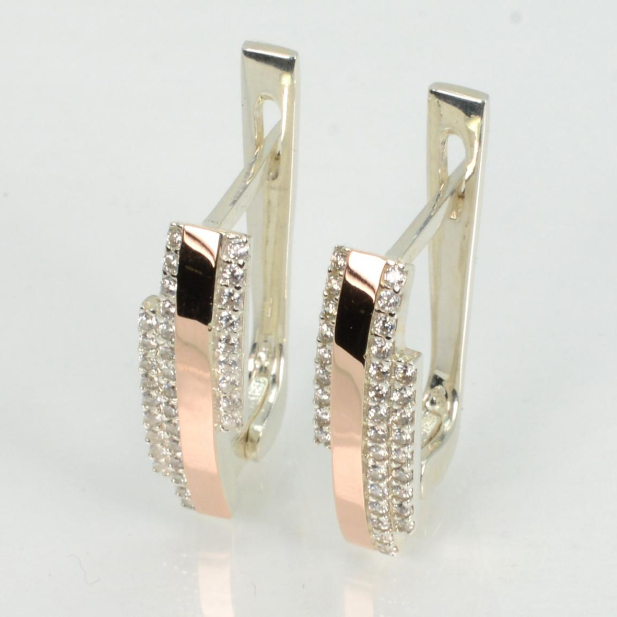 Срібні сережки