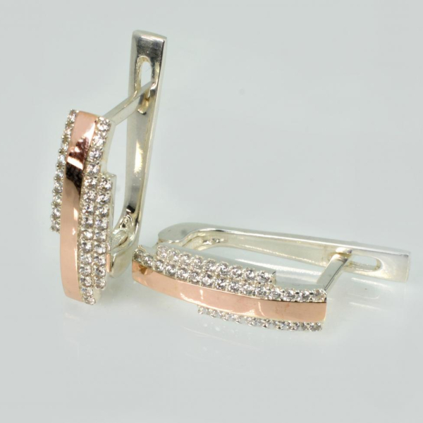 Срібні сережки