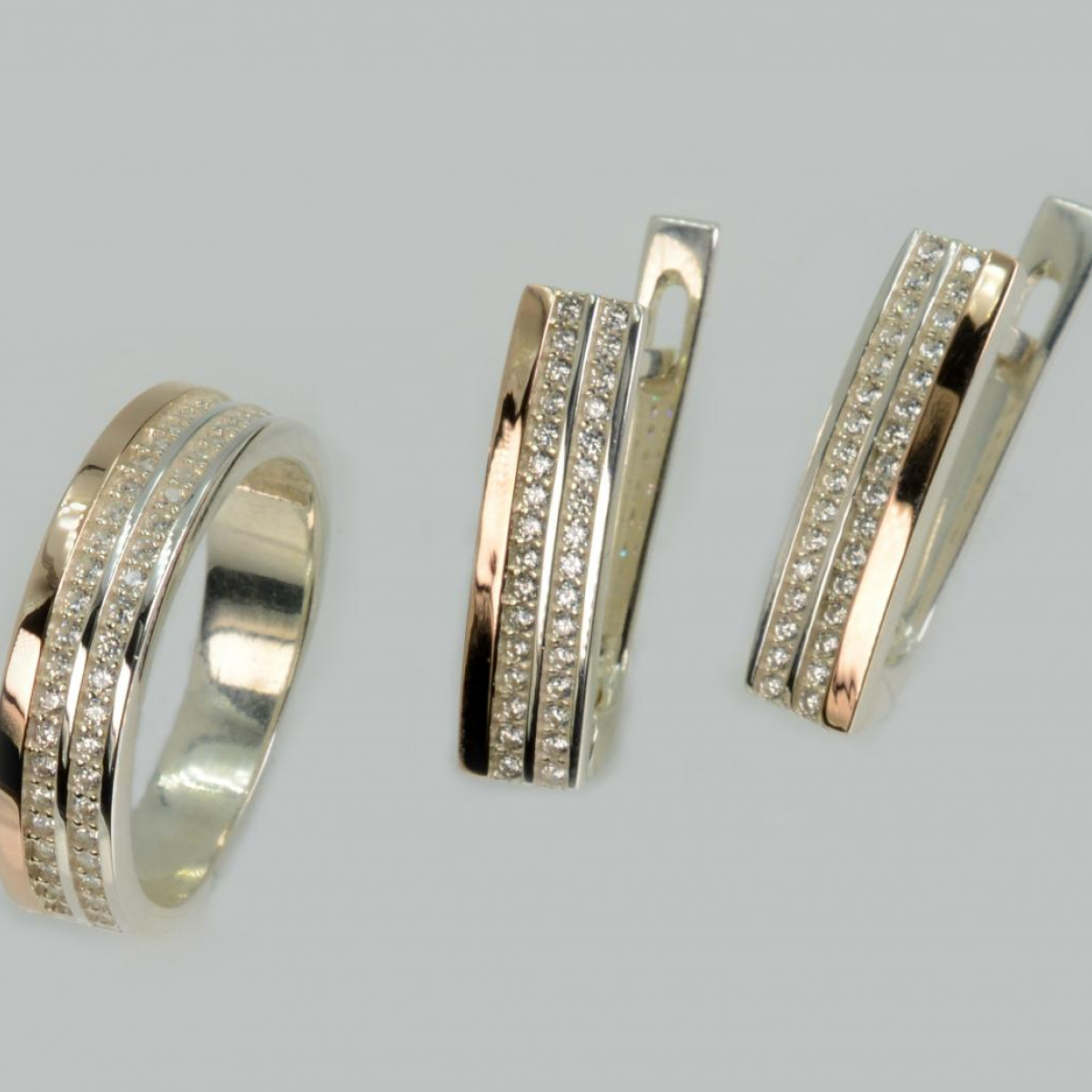 Серебряный набор