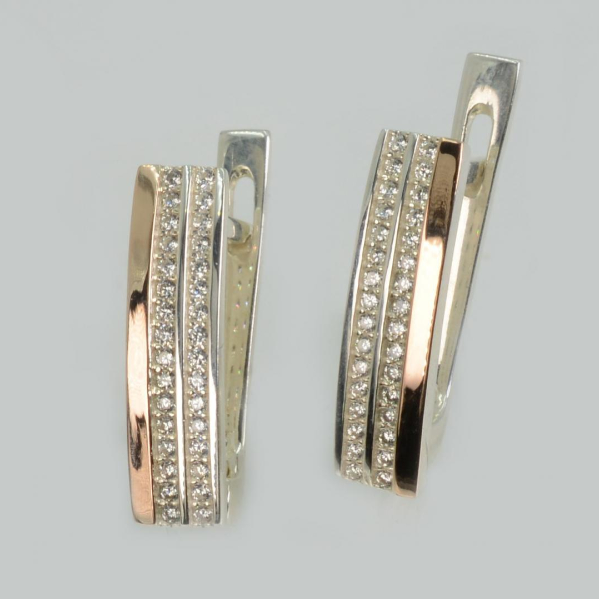 Срібні сережки