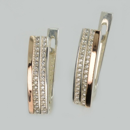 Срібні сережки