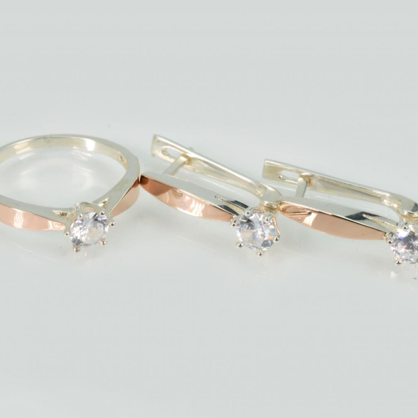 Серебряный набор