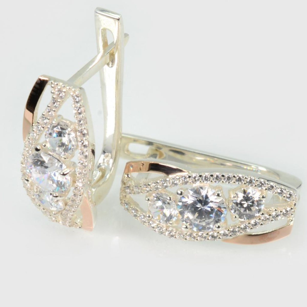 Срібні сережки