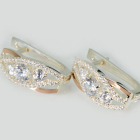 Срібні сережки