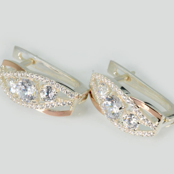 Срібні сережки