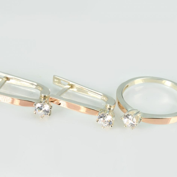 Серебряный набор