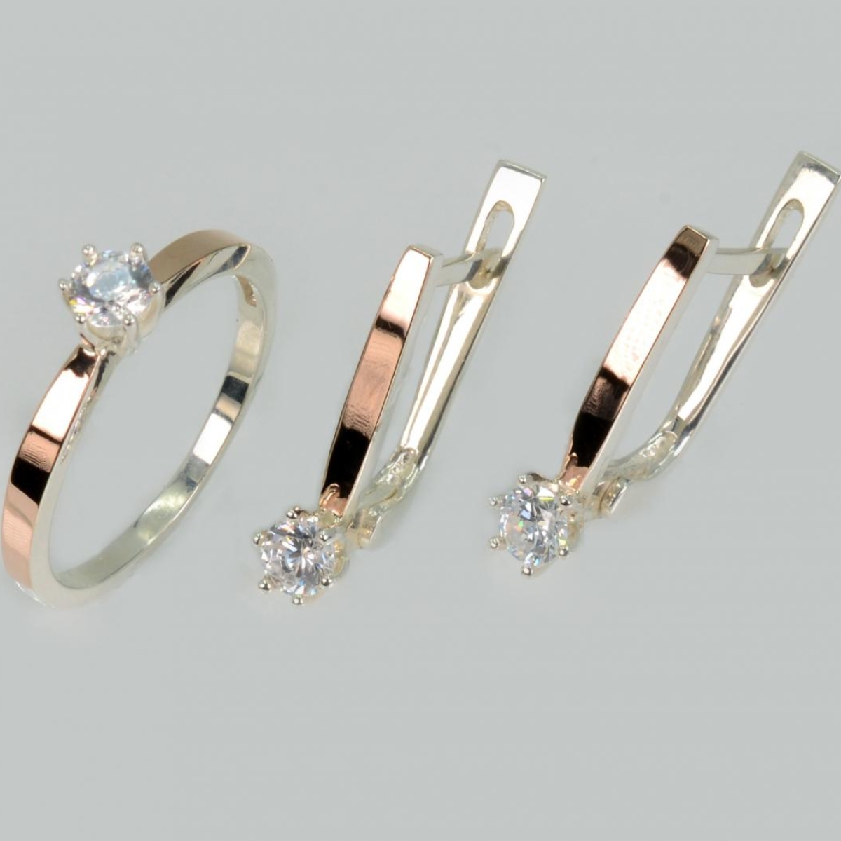 Серебряный набор