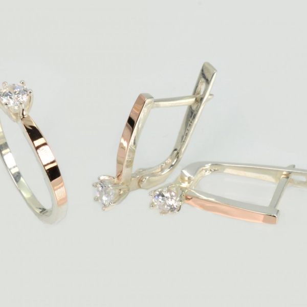 Серебряный набор