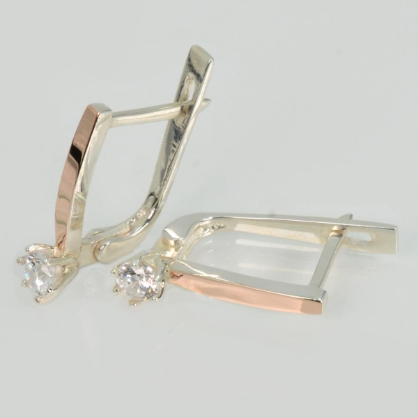 Срібні сережки