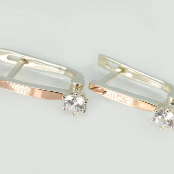 Срібні сережки