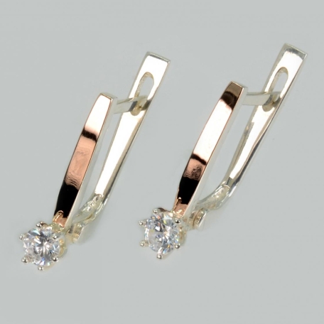 Срібні сережки