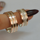 Пара обручок зі срібла