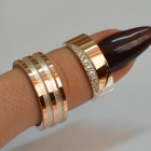 Пара обручок зі срібла